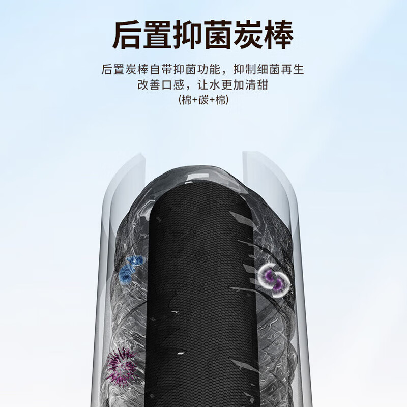 Oaks commercial water purifier, water boiler, commercial water dispenser, direct drinking water dispenser, large flow filter water purifier, company office factory, pure drink heating all-in-one machine AU31 starry sky gray