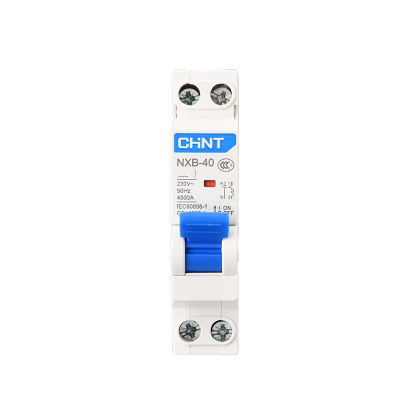 Chint air switch 1P+N C20A NXB-40 series small household miniature circuit breaker air switch NXB-40-1P+N-C20-4.5kA