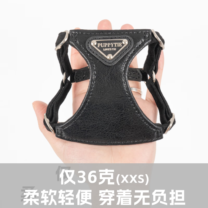 Puppytie Ragdoll Cat Chest and Harness Traction Lightweight and Unrestricted Multi-color Optional Orange Cat Ragdoll Pet Walking Rope Strawberry Pink-Set (Chest Harness + Traction Rope) XXS Code-Recommendation-3-6 catties