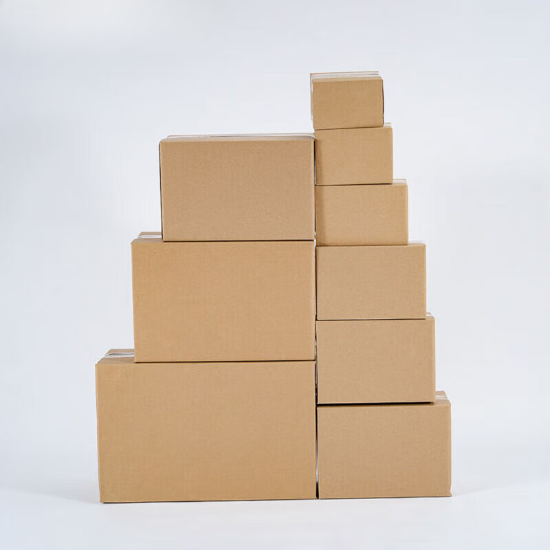 Carton packing box large postal customized size 1-12 express wholesale extra hard express delivery gift box 400 pieces in size 10 five-layer hardened