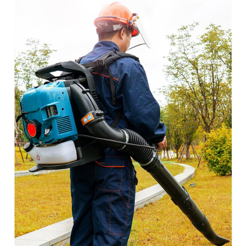 Gasoline hair dryer, greenhouse snow blower, portable wind fire extinguisher, Dowshwell EB850 high power blower, two-stroke backpack snow blower