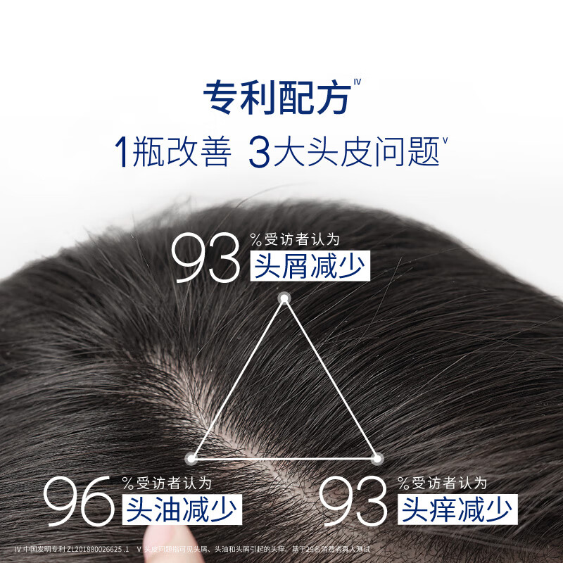 Head and Shoulders specializes in anti-dandruff and oil-control shampoo 300g patented formula oil-control shampoo for men and women, same style as Liu Yuning