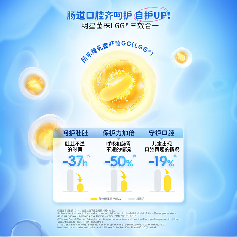 Culturelle Probiotics Children's Oral Chewable Tablets 60 Tablets Regulate the gastrointestinal tract, aid digestion and strengthen immunity - Preliminary period