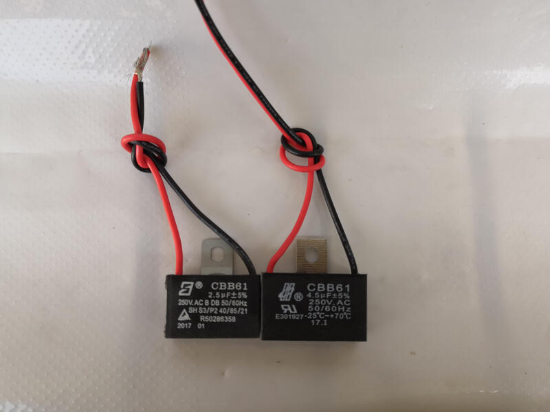 CBB61 fan starting capacitor 250V 1UF--20UF 4UF