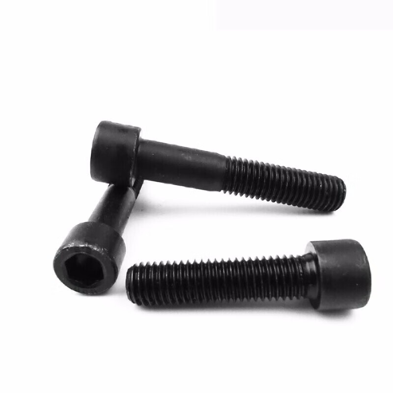 Jishuo high strength 8.8 grade black hexagon socket bolt M16/18/20/22/24/30 high strength hexagon socket screw M20*200 1 piece