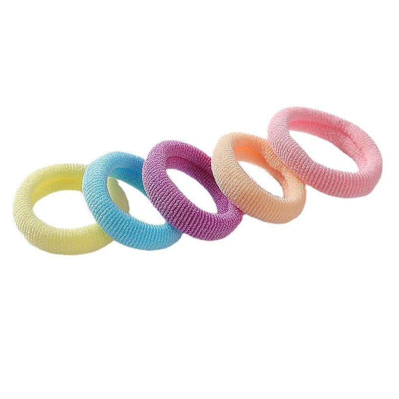 Jian Ying Shu Dopamine seamless children's headband 200 pieces baby headband hair rope small rubber band hair tie