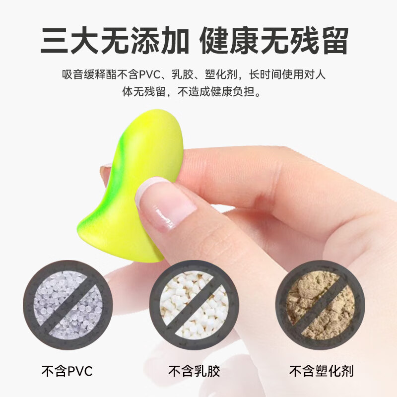 IKEA soundproof earplugs to help sleep, super anti-noise and noise reduction earmuffs, special for sleeping, snoring will not hurt your ears, professional 4 pieces