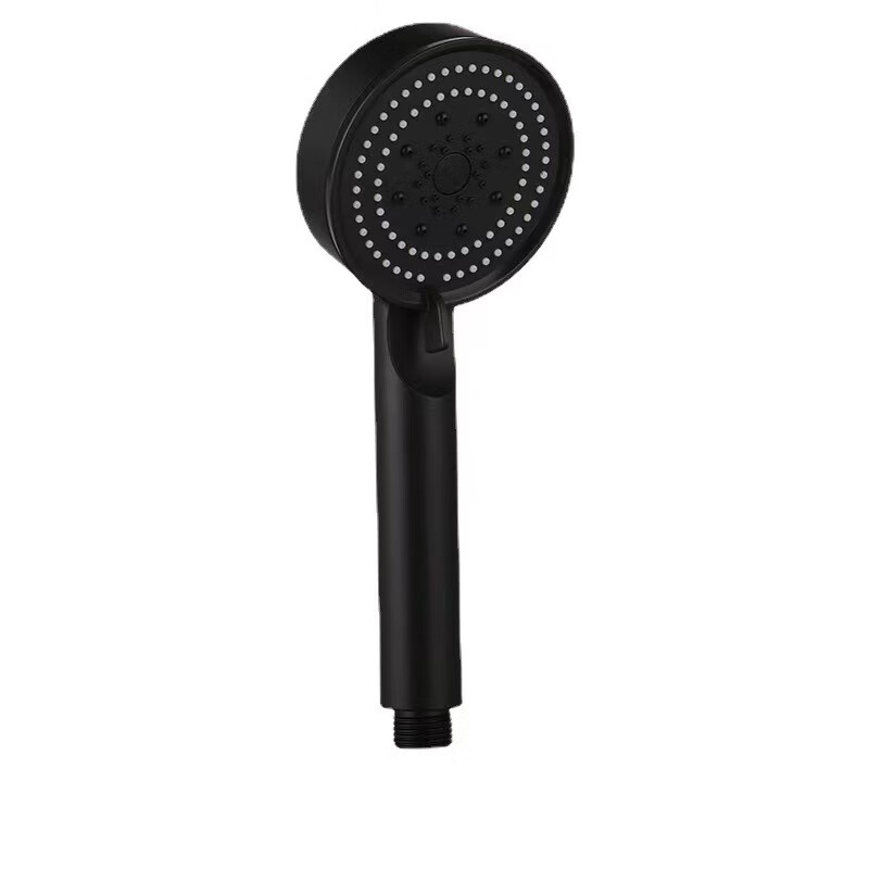 Yumansi (YUMANSI) Black Warrior five-speed supercharged shower head student dormitory shower handheld bath Black Warrior (Soft Thorn