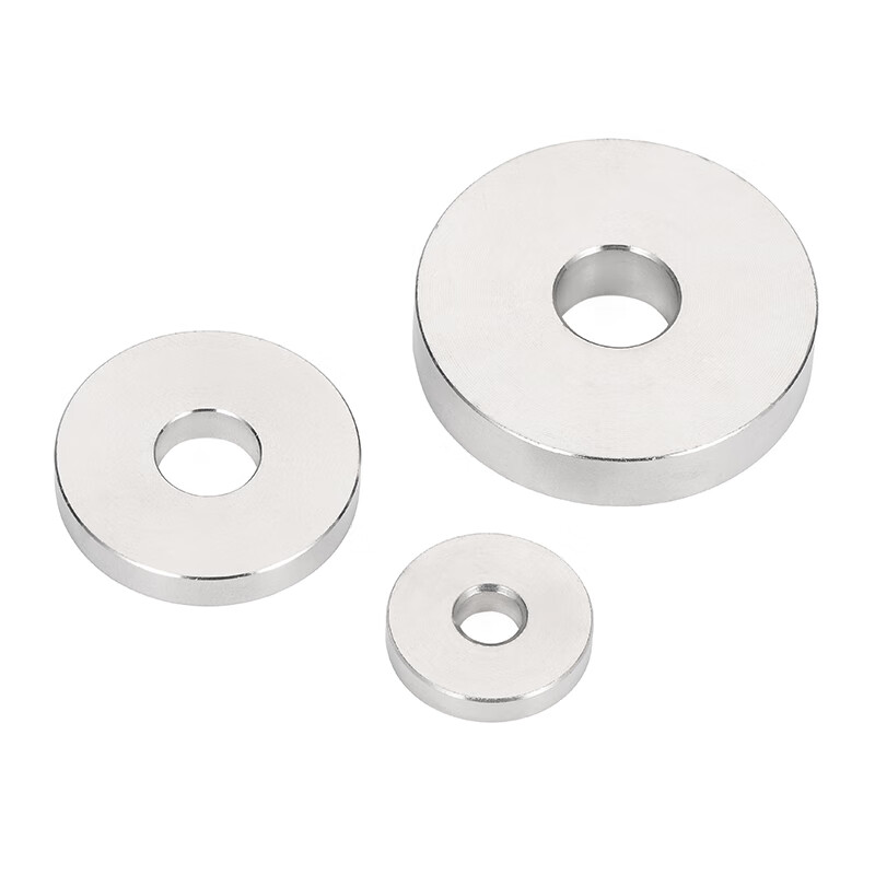 Jinggong (JINGGONG) SZ304 stainless steel precision turning gasket high-end heavy-duty thickened flat washer lathe processing non-standard CNC M5*15*4 (5 pieces)