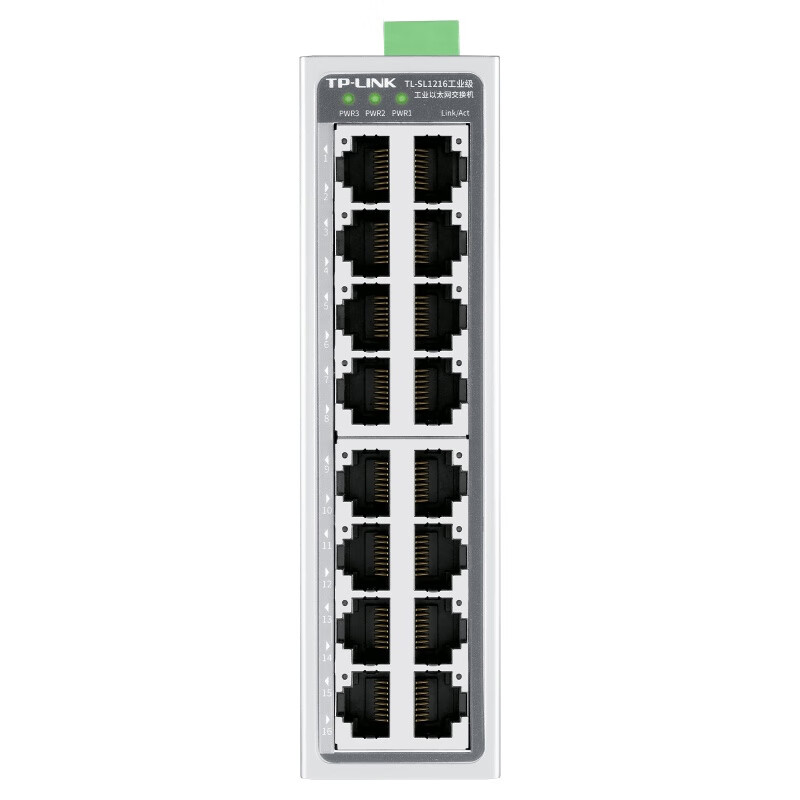 TP-LINK industrial Ethernet switch TL-SL1216 industrial grade 14 ports 100M and 2 Gigabit