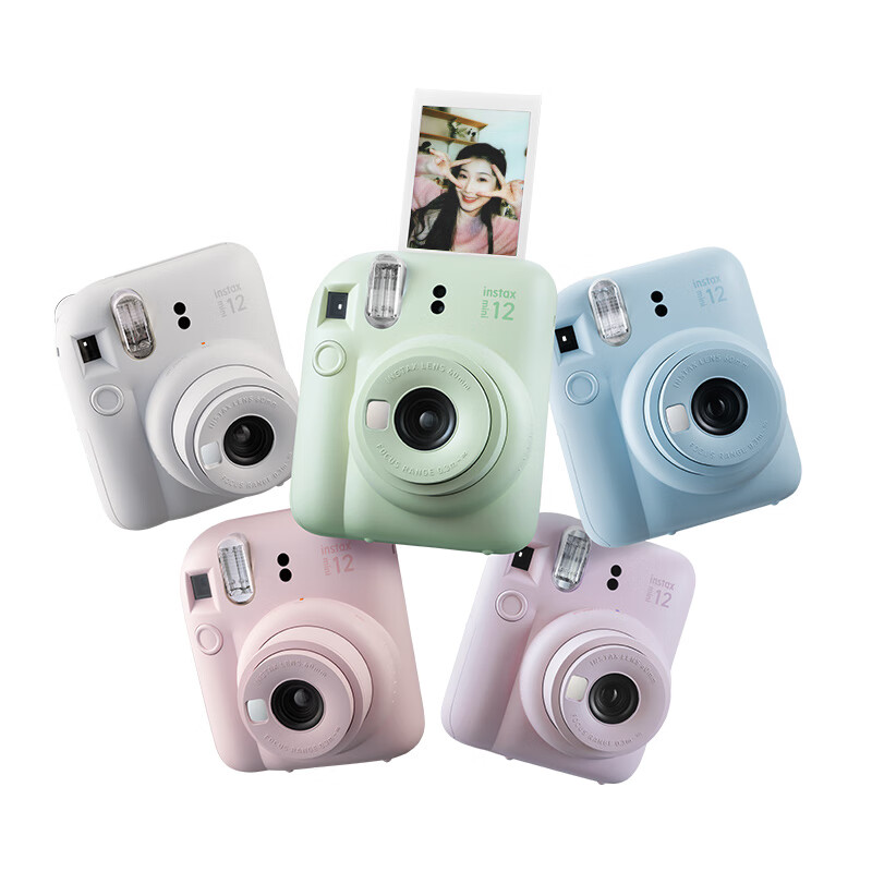 INSTAX Fuji instax instant camera mini12 exquisite gift box moonlight jasmine containing 10 pieces of fafa lace photo paper