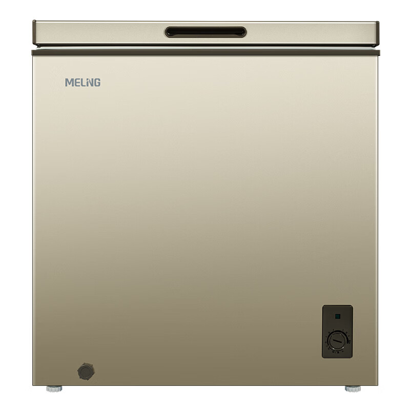 Meiling (MEILNG) BC/BD-141DT small freezer household small fully frozen deep cooling quick freezing commercial refrigerator horizontal freezer starry sky gray 200 liters / single temperature full freezing or full cooling 1L