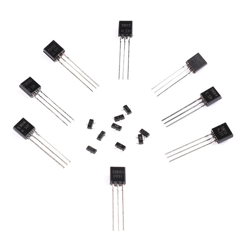 Transistor S8550 SS8050 9012 9013 9014 TL431 SMD in-line transistor 78L05 BC547 in-line NPN type (50 pieces)
