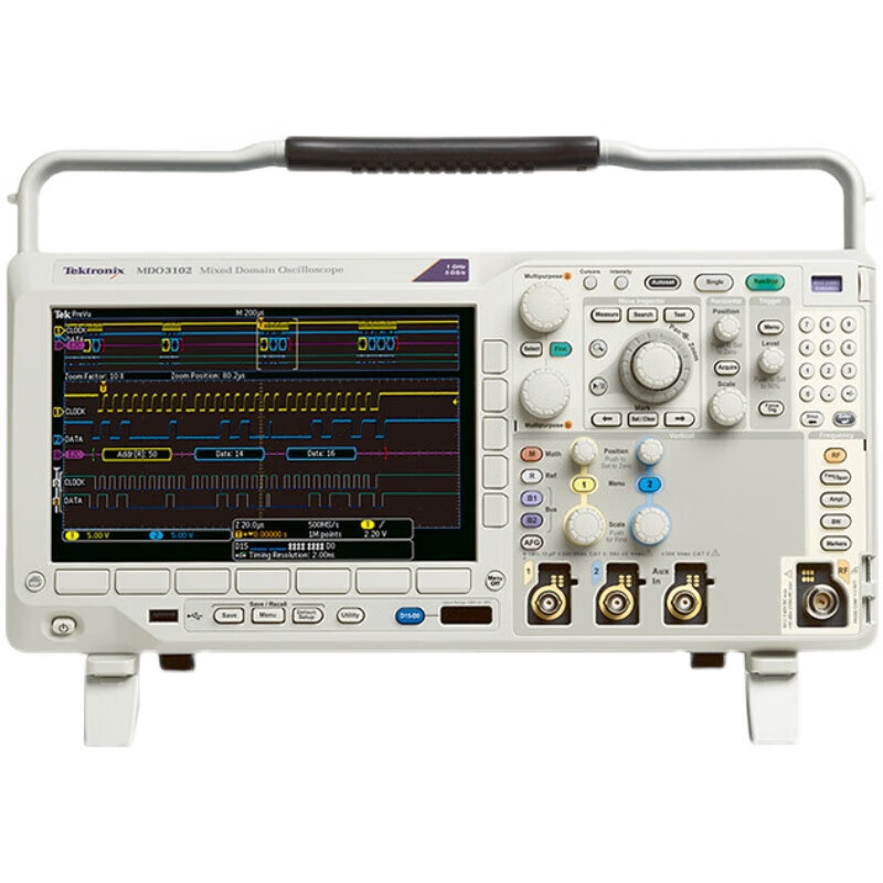 Tektronix MDO3032 3034 3052 3054 3102 3104 mixed domain oscilloscope MDO3012