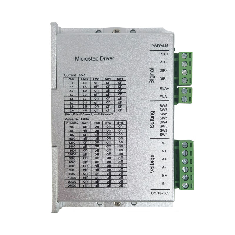 Ruite two-phase stepper motor driver R60 current 5.6A adapts to 42 57 60 stepper motor spot R60X3 driver