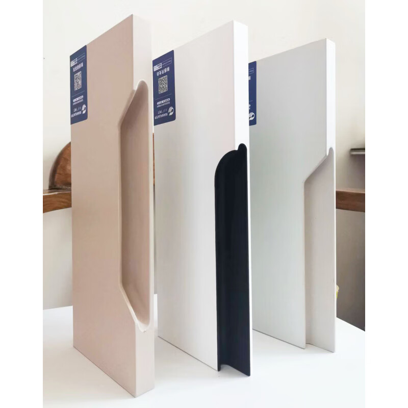 Xingfeng wardrobe door is customized, only the door is made, not the cabinet, European pine board handle-free, skin-feeling, high-gloss cabinet door, custom pet door panel, osb cabinet, PET European pine board, pur edge sealing/EO grade (shopkeeper)