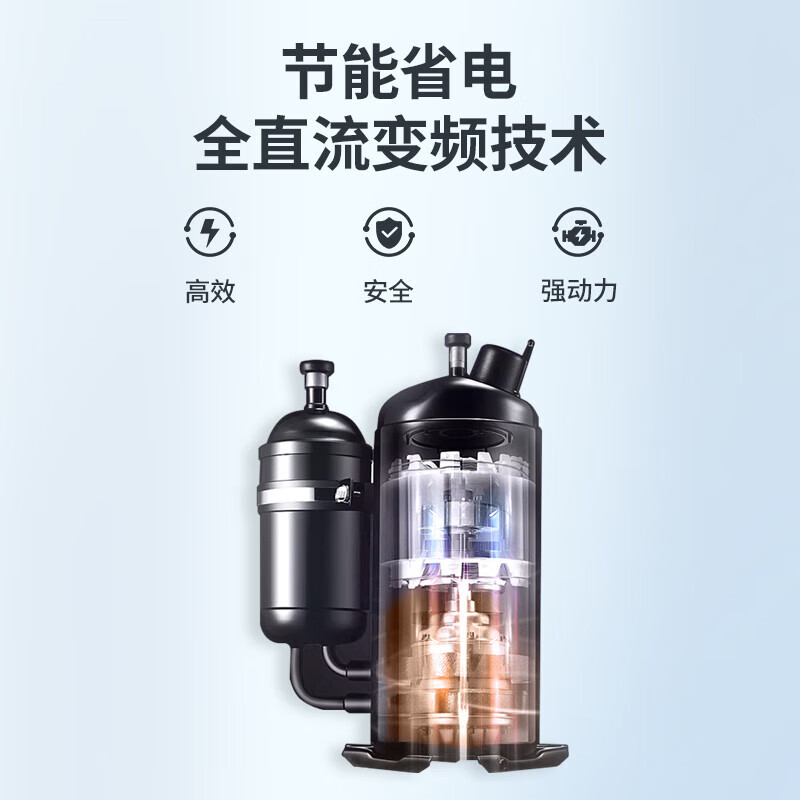 Panasonic 5-hp DC variable frequency heating and cooling duct machine embedded air conditioner, second-level energy efficiency CE series central air-conditioning one-to-one duct machine, installation not included, 5 HP, second-level energy efficiency E45D1L14B with Nanoyi sterilization