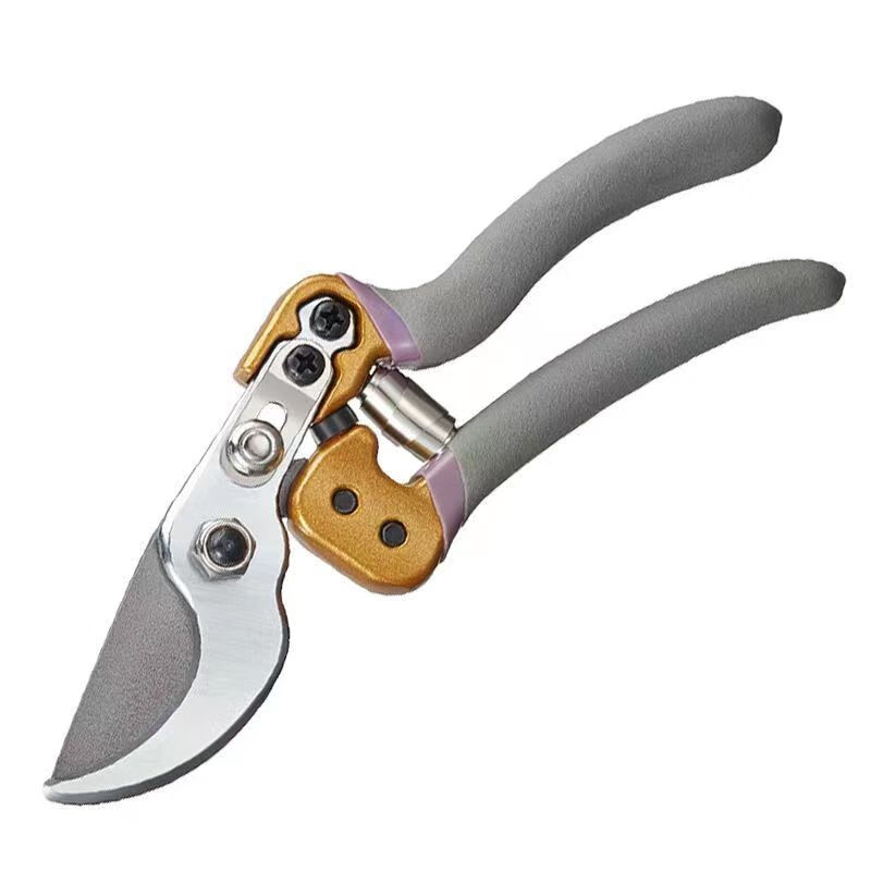 Xulin German brand gardening scissors pruning shears large scissors for cutting branches special pruning branches rough pruning flowers and greening gray