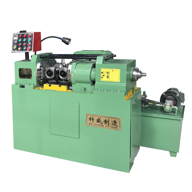 Wen Yijia 2024 factory direct sales of new fully automatic hydraulic two-axis three-axis thread rolling machine reducing machine anchor bolt thread rolling wheel
