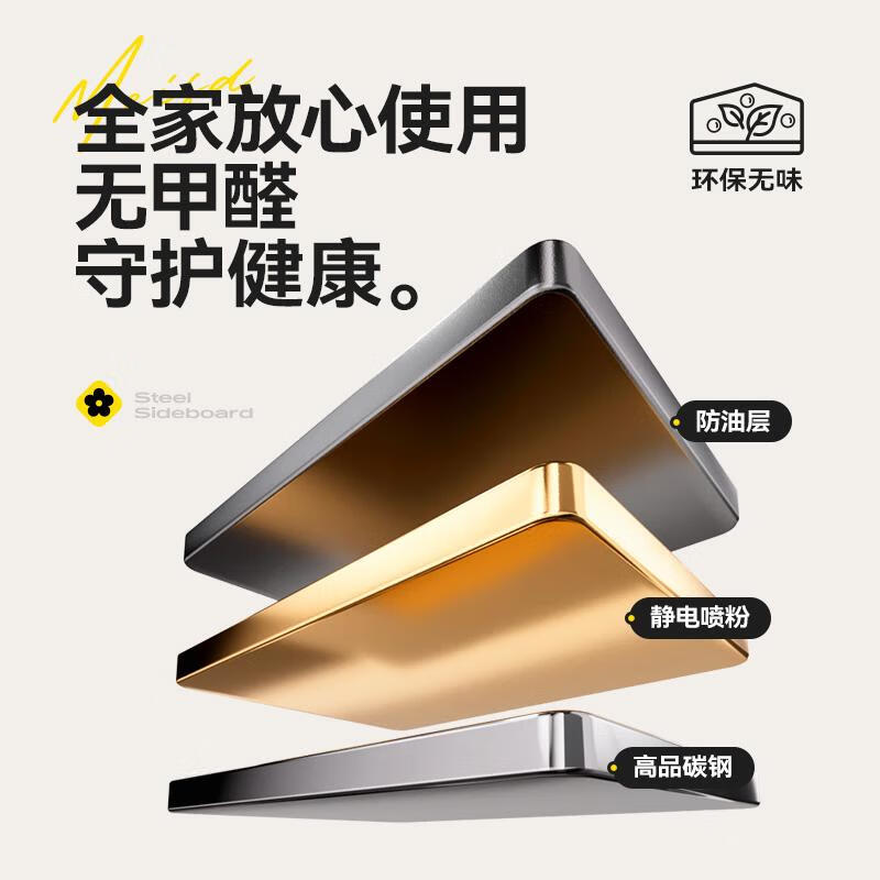 MEISD Mid-century style carbon steel wardrobe cabinet for home bedroom stainless aluminum metal wrought iron leather combination small apartment design 2Mx1.0Mx0.55M double door