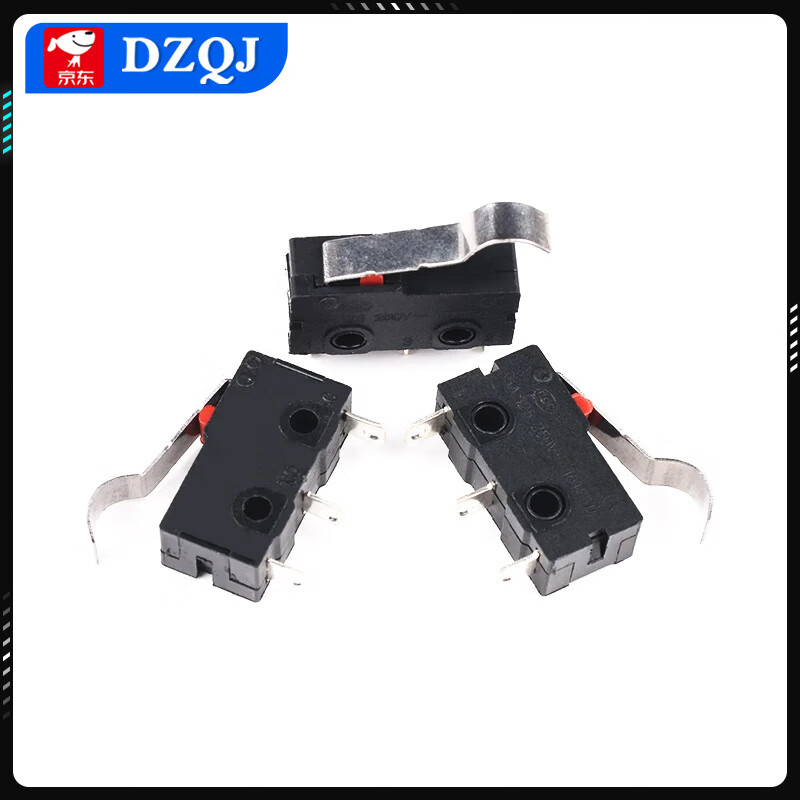 Micro switch KW11/12/8 travel limit switch button 3 feet KW12 long handle curved handle straight handle short handle pulley KW11 inner back pulley (5 pieces)