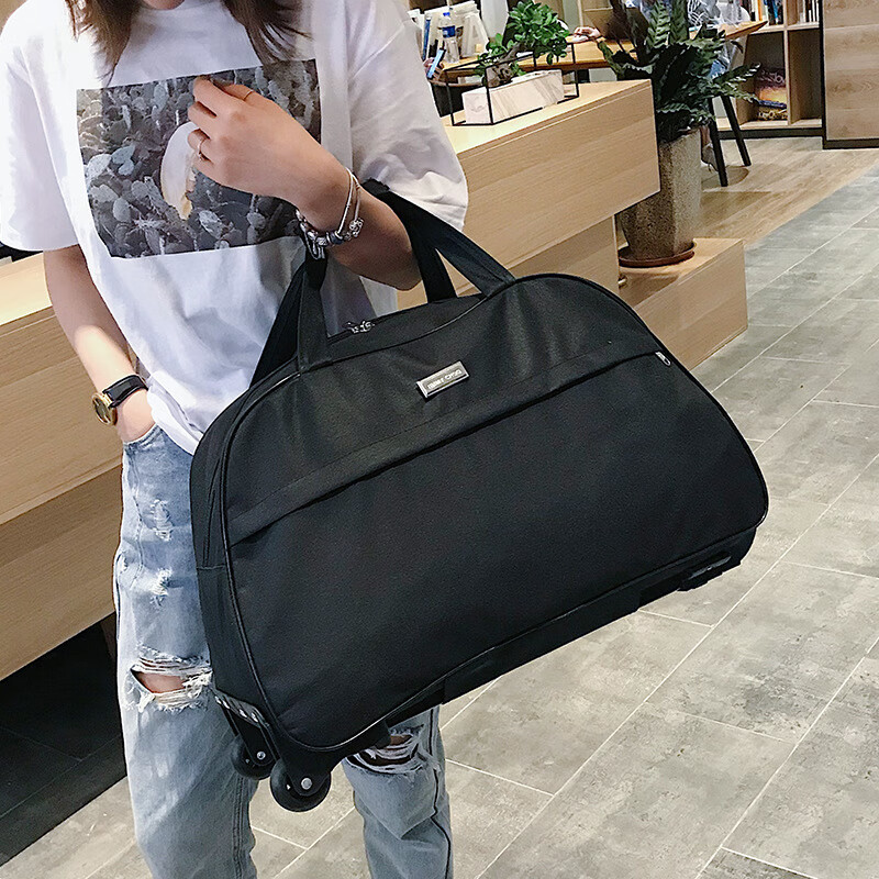 Fanshengyu pulley trolley travel bag trolley luggage hand luggage large capacity boarding foldable trolley case travel trolley bag