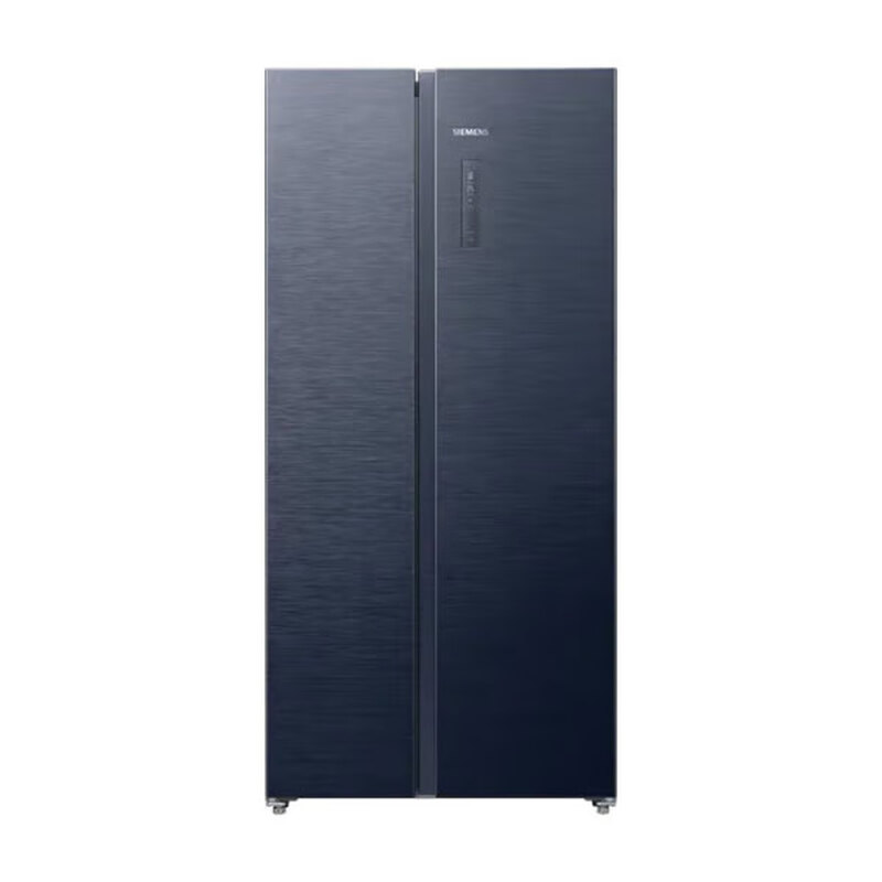 Siemens 512L side-by-side door refrigerator, dual cycle dual system, frost-free air cooling, energy-saving frequency conversion, first-class energy efficiency household refrigerator, intelligent dynamic constant temperature freshness preservation, independent embedded dual-use 512L ultra-thin flat embedded metal panel KA515691EC