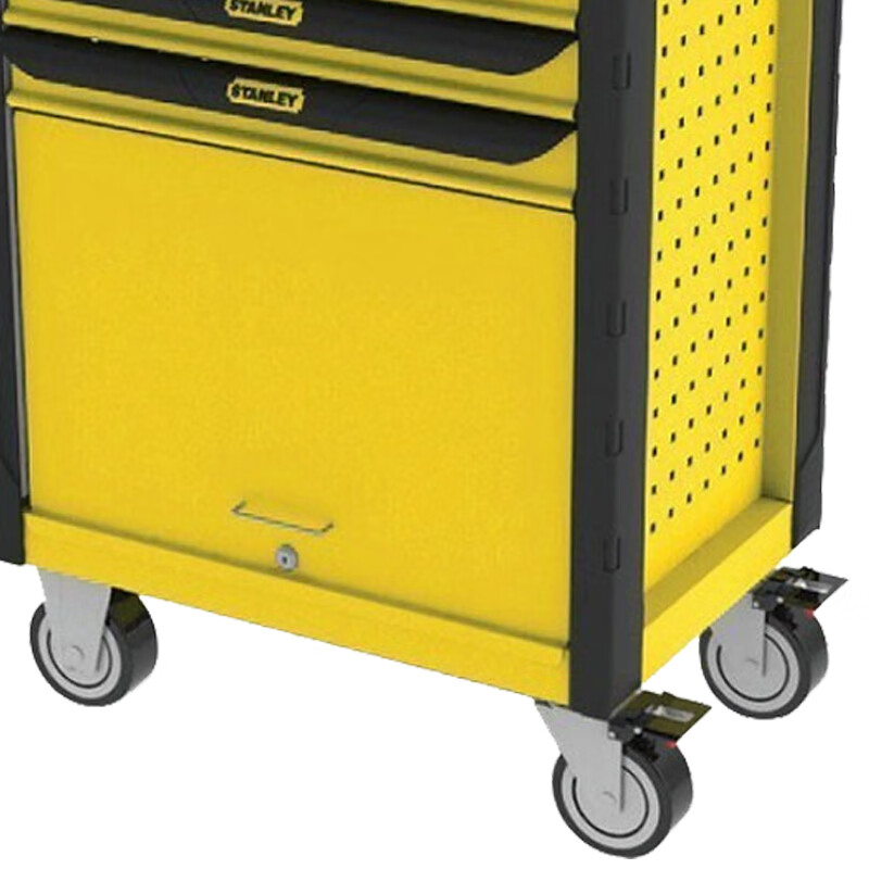 Stanley (STANLEY) Tool Cart Trolley Tool Cabinet Auto Repair Workshop Storage Rack Drawer Tool Storage Cabinet Mobile Workbench 4-Drawer Multi-Function Tool Cart 93-711-23
