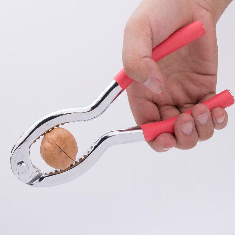 ZQ walnut clip walnut artifact household walnut pliers multi-functional walnut sheller thickened and labor-saving spring clip half core easy to deform