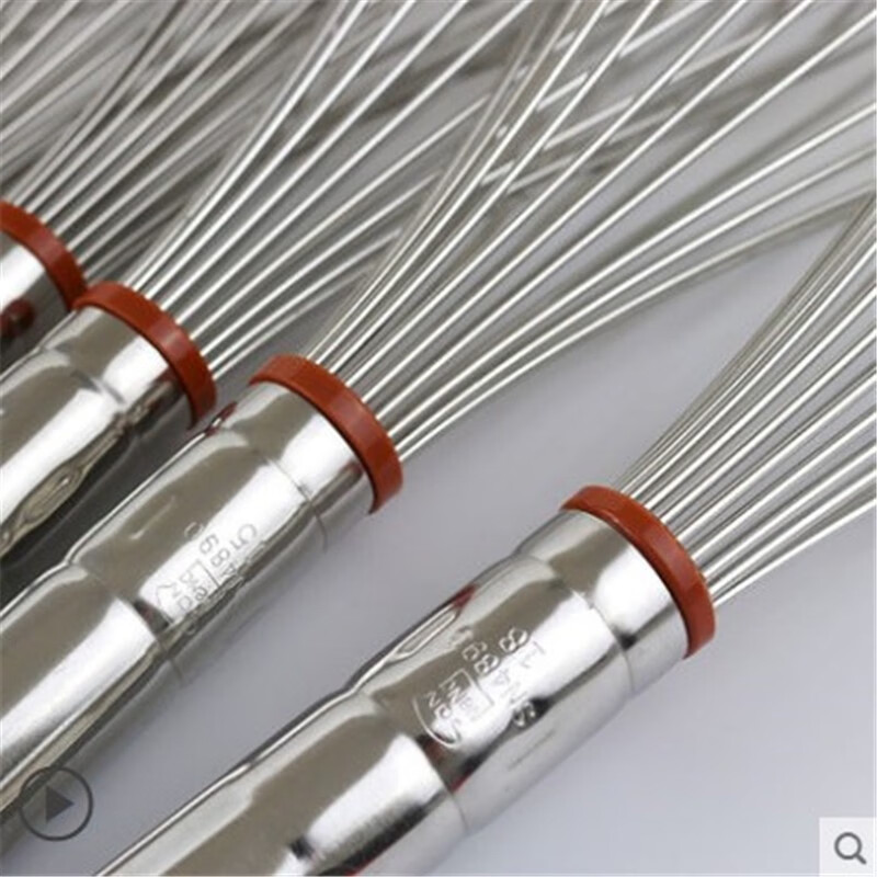 Stainless steel 8 10 inch manual egg beater mixer egg pumping egg cream whipping household baking tools Sanneng SN4884 9 inch