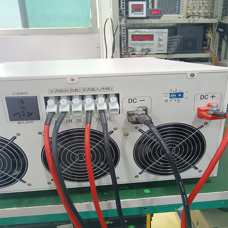 Shanshuo 5U DC 48V to AC 220V power frequency inverter 10KVA8KW pure sine wave inverter power supply DC to AC