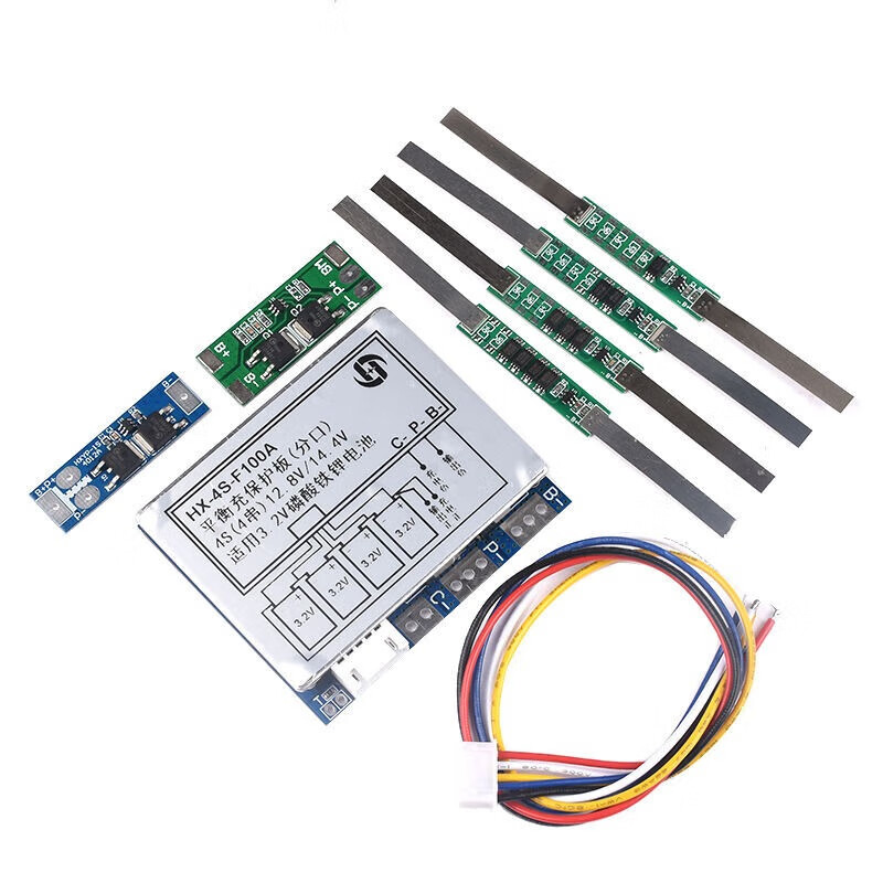 1 string 2 strings 4 string battery anti-overcharge and over-discharge with balanced 3.2V 6.4V 12.8V lithium iron phosphate protection board 6.4V 2-string lithium iron phosphate protection board (1 piece) For large quantities, please consult customer service for quotation