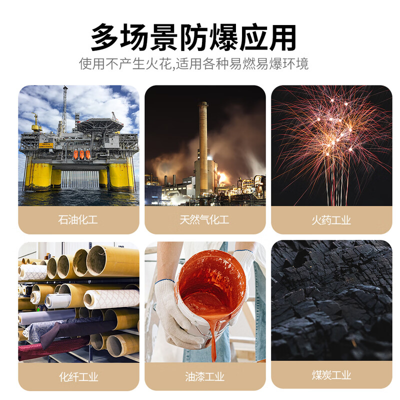 EXPLOIT explosion-proof round head hammer non-sparking copper hammer brass 1 pound