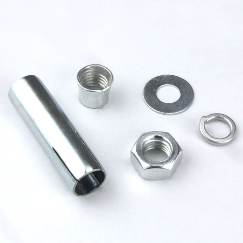 Jingxuan ceiling expansion screw combination three-piece set of explosion boom screw matching expansion tube conjoined inner explosion tube cone mother M8 three-piece set (50 sets)