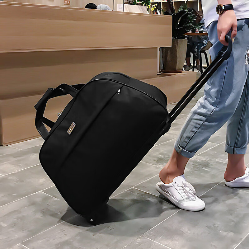Fanshengyu pulley trolley travel bag trolley luggage hand luggage large capacity boarding foldable trolley case travel trolley bag