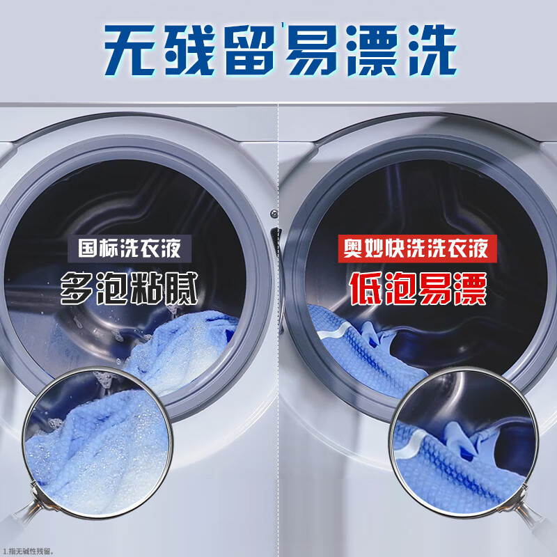 OMO (OMO) Wu Lei Haowu 15-minute quick cleansing and long-lasting fragrance and deodorizing 7.6 pounds of school uniform quick-wash laundry detergent