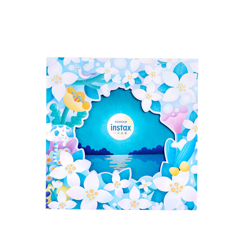INSTAX Fuji instax instant camera mini12 exquisite gift box moonlight jasmine containing 10 pieces of fafa lace photo paper