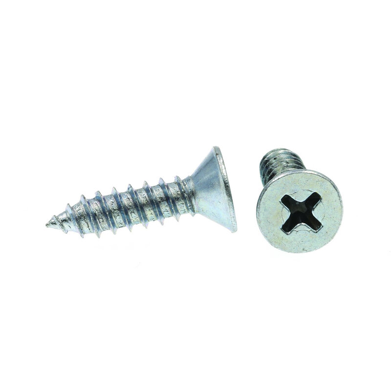 Prime-Line Sheet Metal Screws #25.4 X 1.9 cm Galvanized Steel 100-Pack