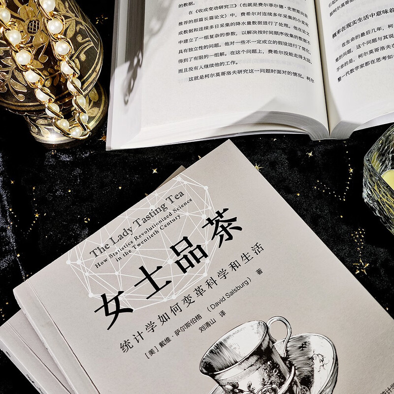 Ladies Tasting Tea, a classic introduction to statistics, a must-read for introduction to statistics recommended by colleges and universities