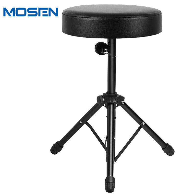MOSEN MS-26S drum stool, electronic drum kit, universal piano stool for adults and children, with fine-adjustable height, universal ordinary model
