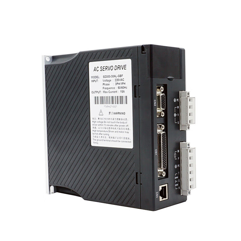 Yue Changsheng Times Chaoqun SD series 80 servo motor set 750W400W1KW3 AC motor driver 80 servo 400W set 3000 rpm 1.27NM motor