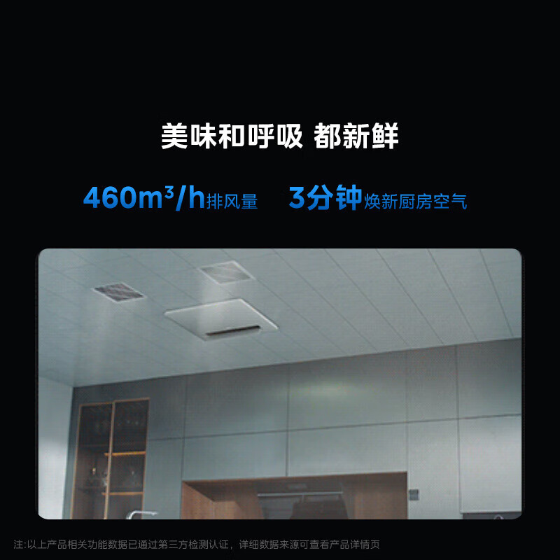 Midea Cool Kitchen Air Conditioner Single Cooling and Heating Special Embedded Level 1 Energy Efficiency Large 1.5 HP Household Integrated Ceiling Refrigeration Package Installation Ceiling Type No External Unit 1.5 HP Level 3 Energy Efficiency Kitchen Air Conditioner Easy to Install Without External Unit