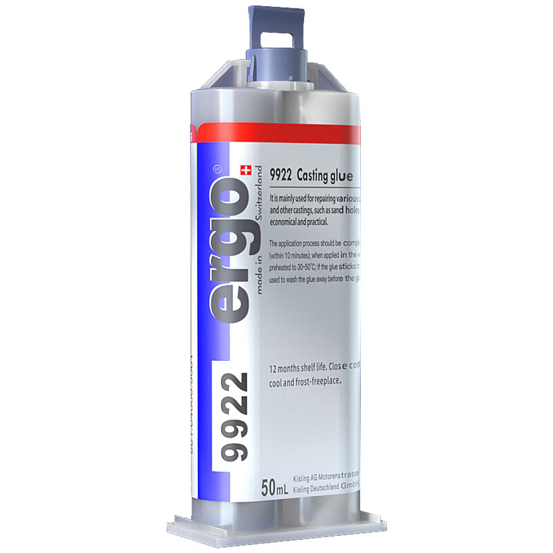 Ergo9922 caster's glue, high temperature resistant welding ab glue, electric welding strong glue, waterproof, stained stainless steel oil tank, leaking water, iron radiator, universal welding agent, special metal repair agent