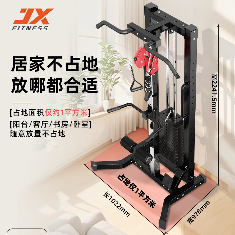Junxia (JUNXIA) 898 Double Flying Bird Gantry Household Small Strength Fitness Multi-Function Comprehensive Trainer High and Low Pull Rowing