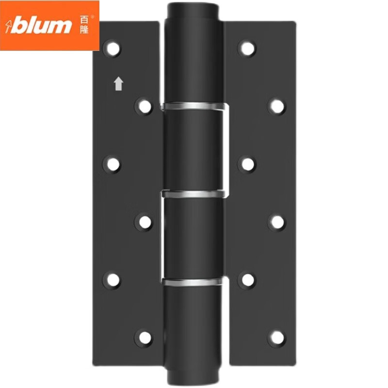 Renjuyi GEKRONE hydraulic hinge automatic closing invisible door hinge household damping spring door closer wooden door black