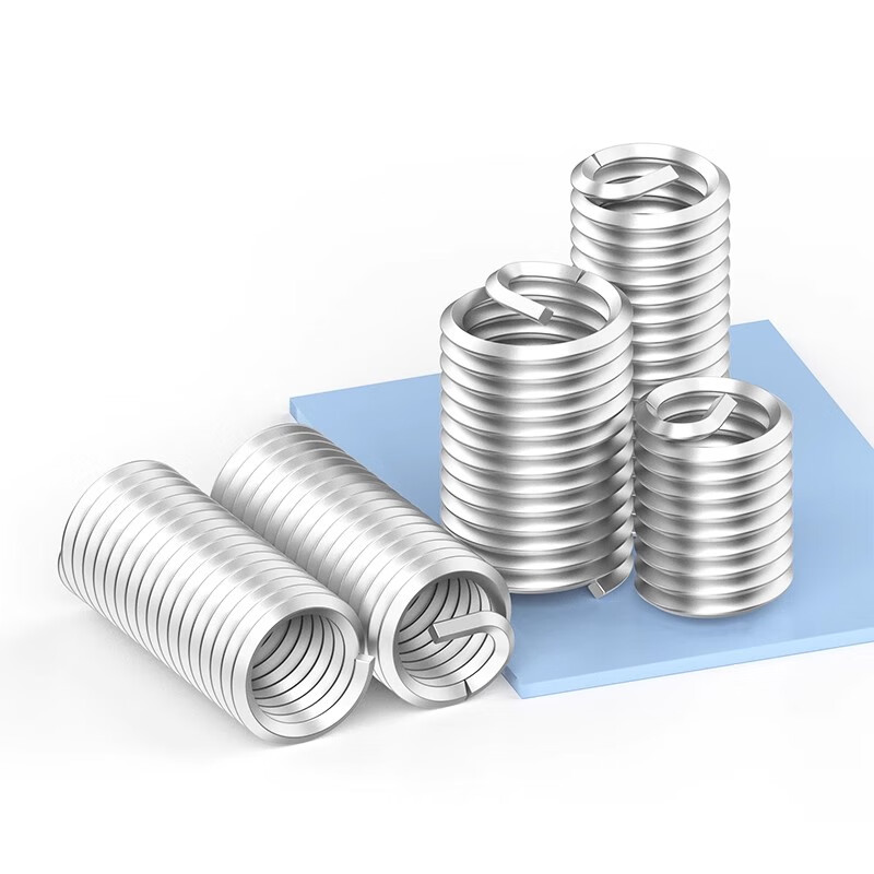 JINGGONG (JINGGONG) 304 stainless steel wire thread insert, screw thread brace, thread repair wire insert, sheath M4*0.7*2d (50 pieces/installed 8mm)
