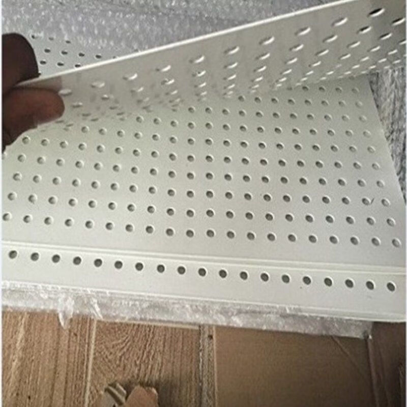 Frameless hole board shelf side panel display rack can hole board mobile phone accessories jewelry rack hardware tools white borderless delivery tie 20*50 cm free hook 5 pcs