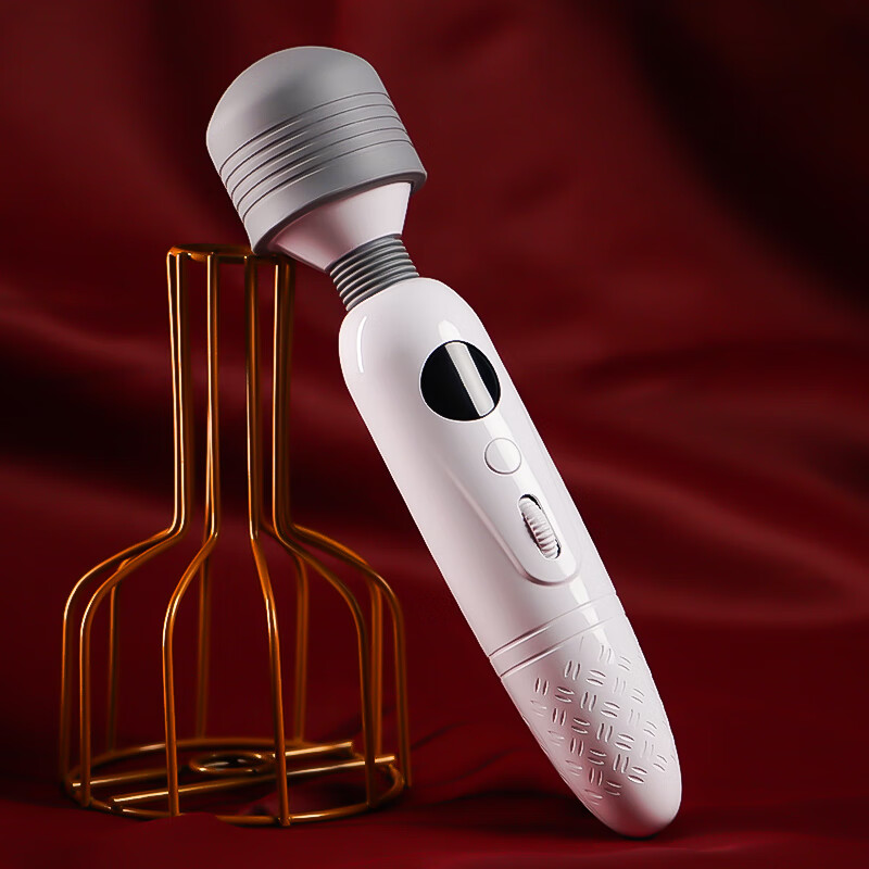 Jiyu av vibrator for women, adult self-comforter for physiological massage, couple's bed helper, large-scale toy (heating model), plus fun headgear, variable frequency strong vibration, big head fit + fun gift package