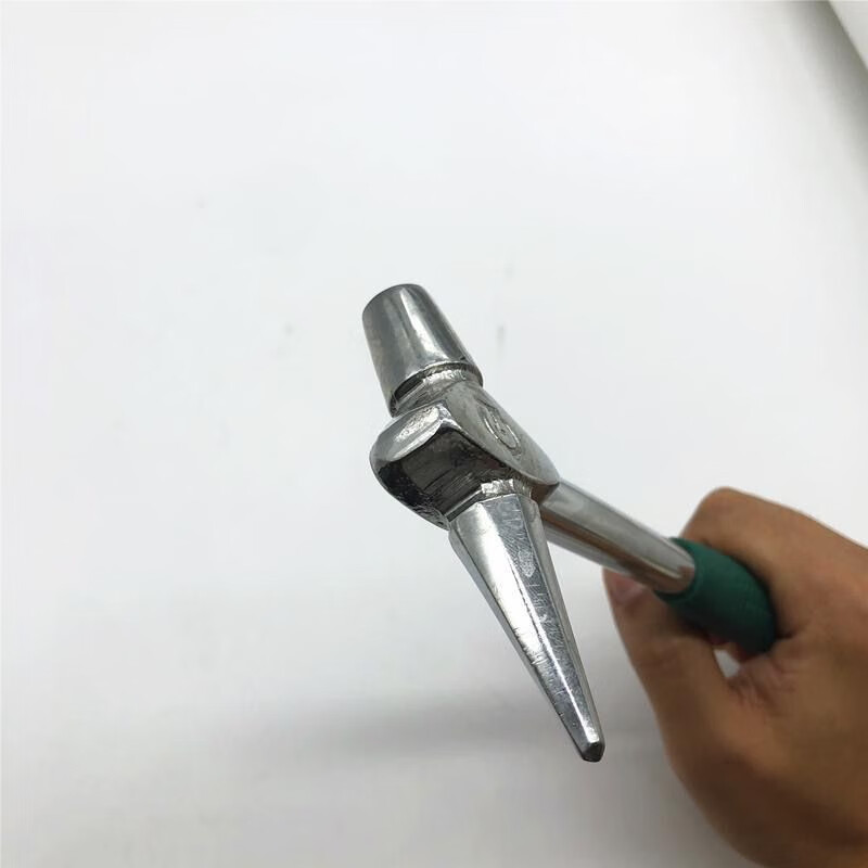 Vinoa hammer head floating fire hardness high mini inspection hammer vehicle-mounted thickened railway inspection hammer small multi-functional inspection hammer (small size 24 long) vehicle inspection hammer