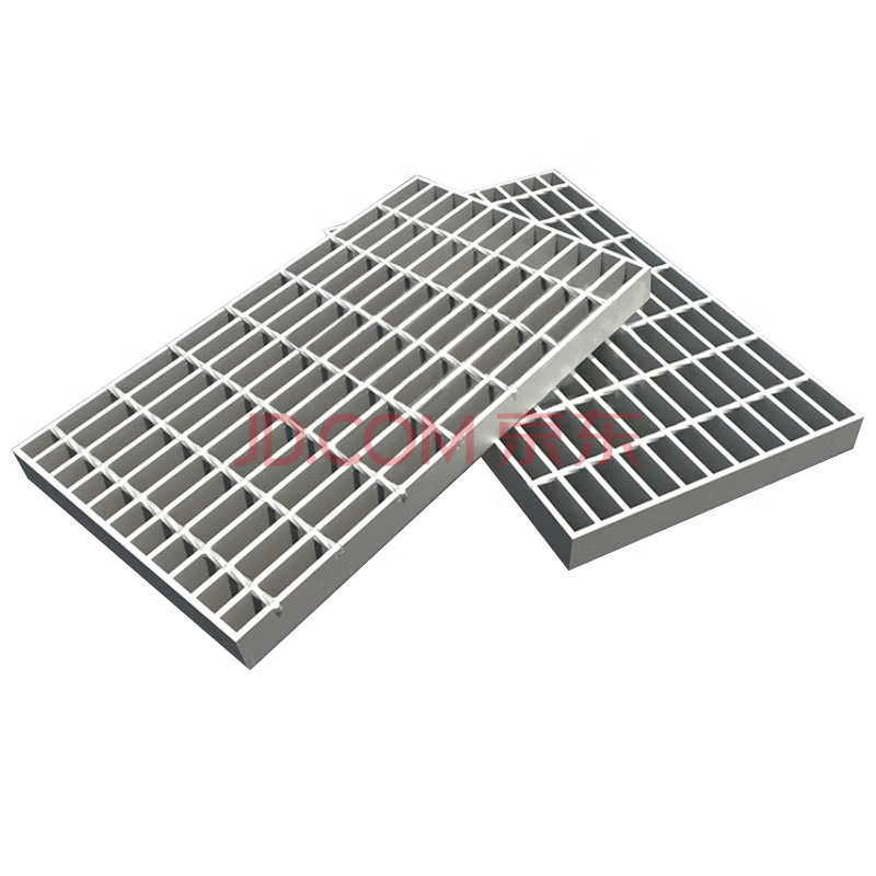 Galvanized steel grating Grid size 30*50mm Height 65mm Flat steel thickness 8mm
